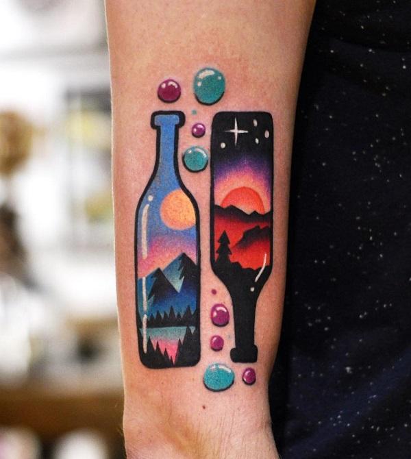 40 Beautiful Landscape Tattoo Ideas that will Blow Your Mind