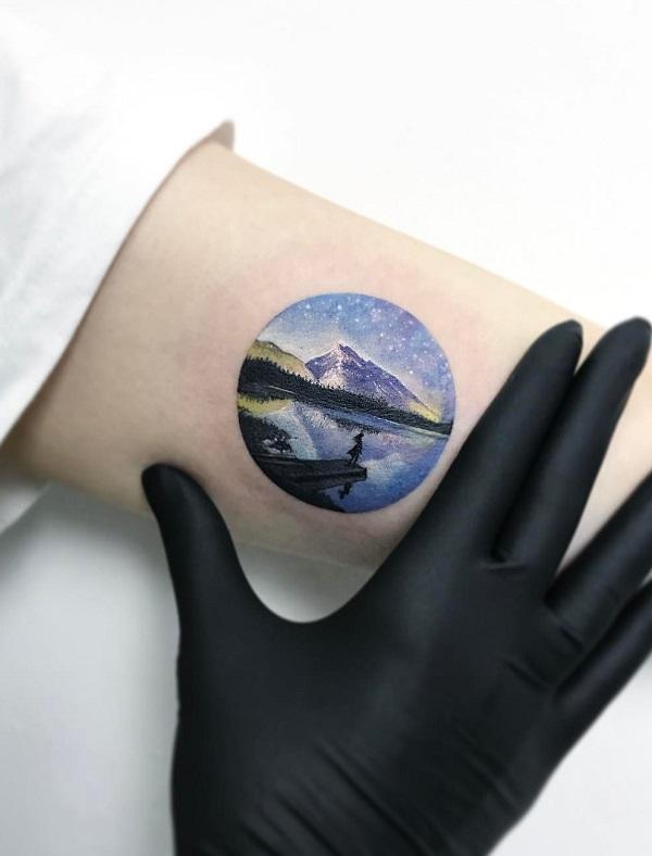 40 Beautiful Landscape Tattoo Ideas that will Blow Your Mind
