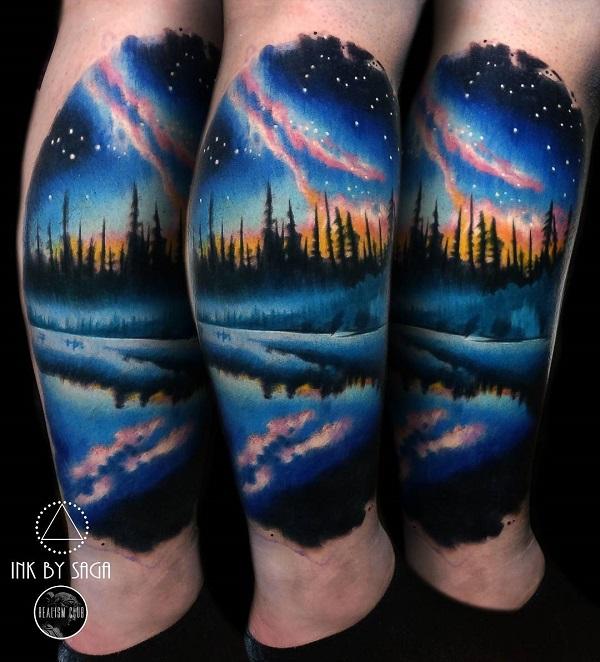 40 Beautiful Landscape Tattoo Ideas that will Blow Your Mind