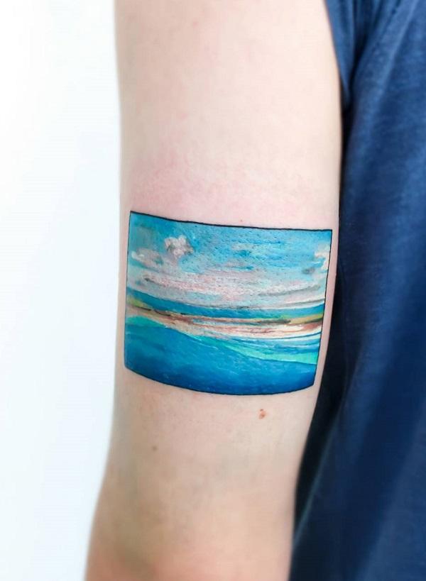 40 Beautiful Landscape Tattoo Ideas that will Blow Your Mind