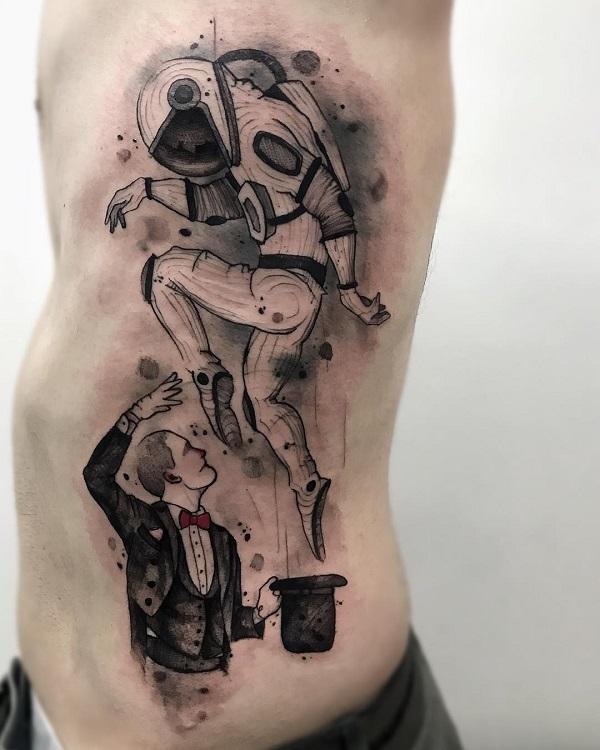 30+ Creative Astronaut Tattoo Ideas