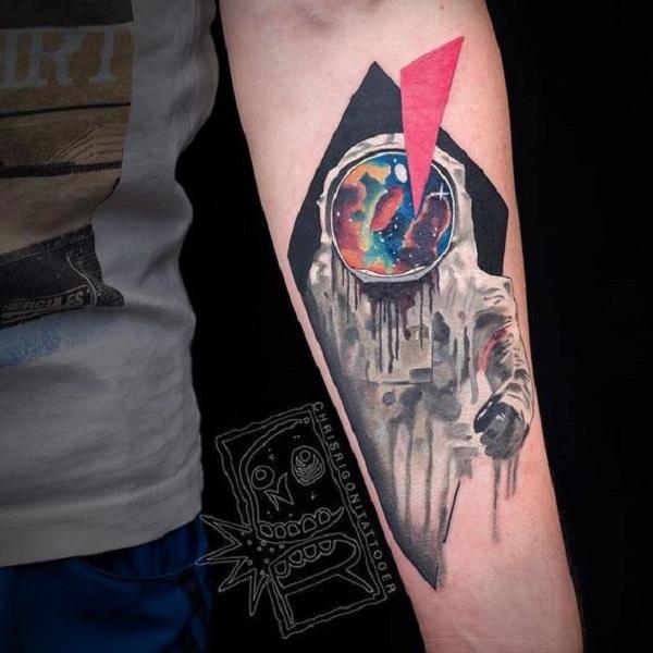 30+ Creative Astronaut Tattoo Ideas