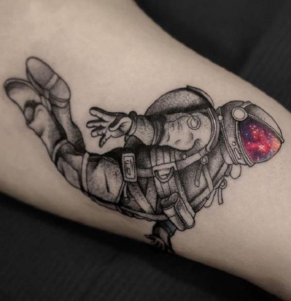 30+ Creative Astronaut Tattoo Ideas