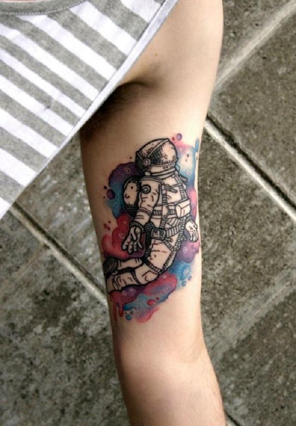 30+ Creative Astronaut Tattoo Ideas