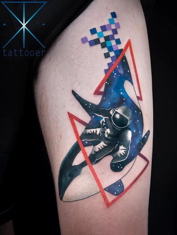 30+ Creative Astronaut Tattoo Ideas