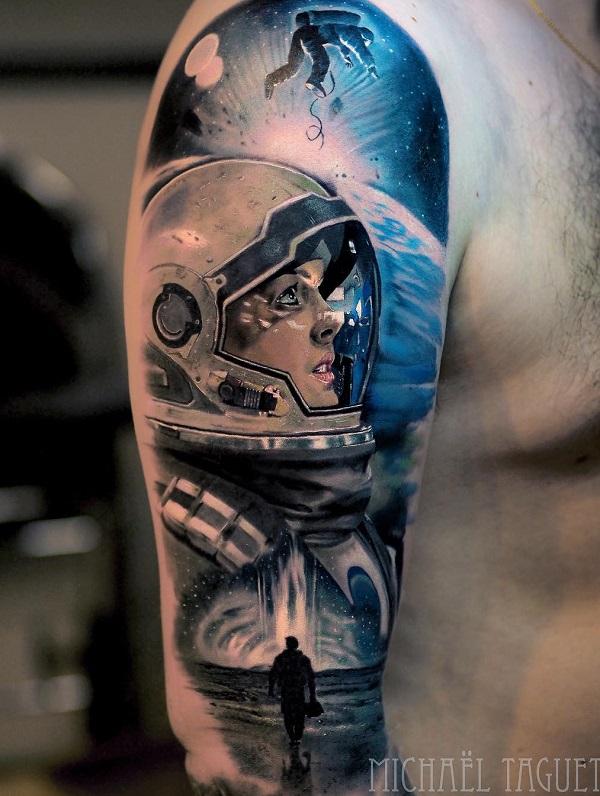 30+ Creative Astronaut Tattoo Ideas