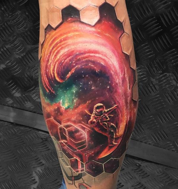 30+ Creative Astronaut Tattoo Ideas