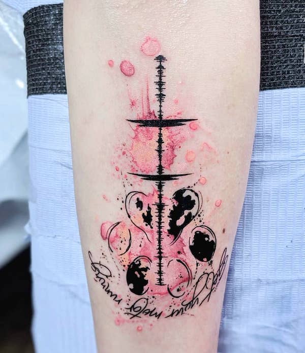35 Cute Paw Print Tattoos for Your Inspiration