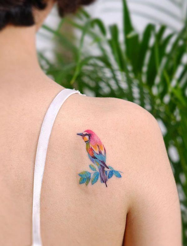 30 Adorable Parrot Tattoo Designs You will Love