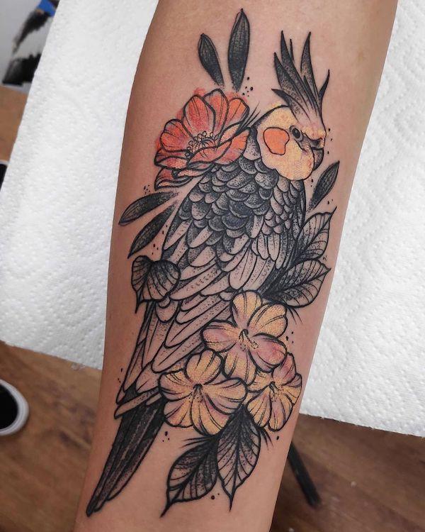 30 Adorable Parrot Tattoo Designs You will Love