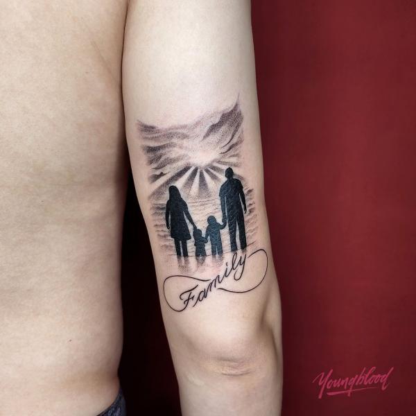 125 Unique Family Tattoos for your Inspiration