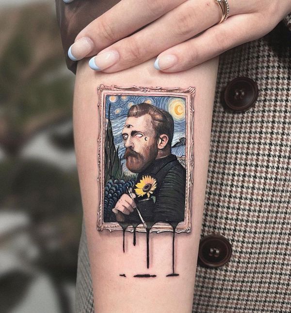 45 Amazing VINCENT VAN GOGH TATTOOS