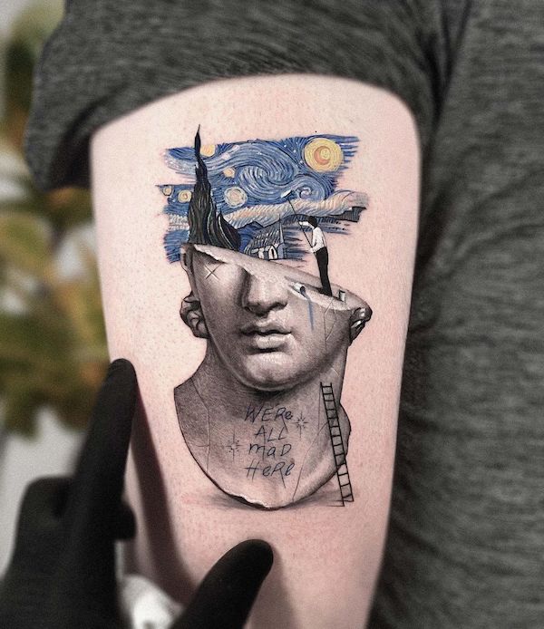 45 Amazing VINCENT VAN GOGH TATTOOS