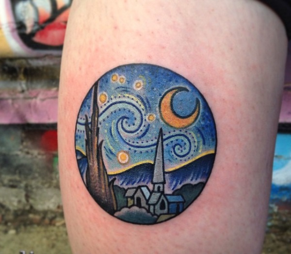 45 Amazing VINCENT VAN GOGH TATTOOS