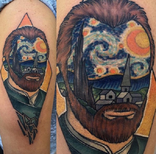 45 Amazing VINCENT VAN GOGH TATTOOS