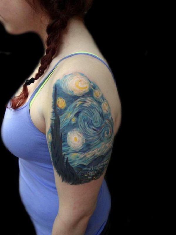 45 Amazing VINCENT VAN GOGH TATTOOS