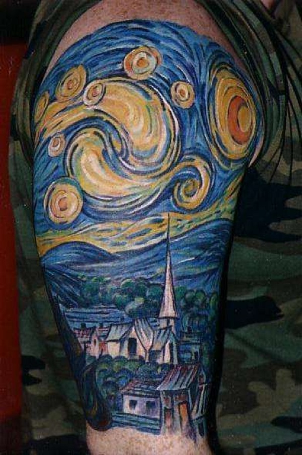 45 Amazing VINCENT VAN GOGH TATTOOS