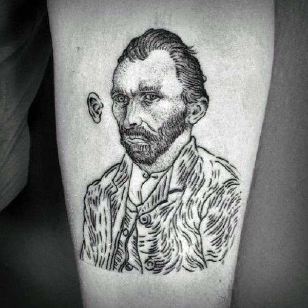 45 Amazing VINCENT VAN GOGH TATTOOS