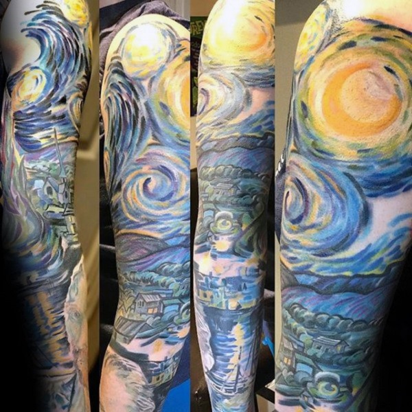 45 Amazing VINCENT VAN GOGH TATTOOS