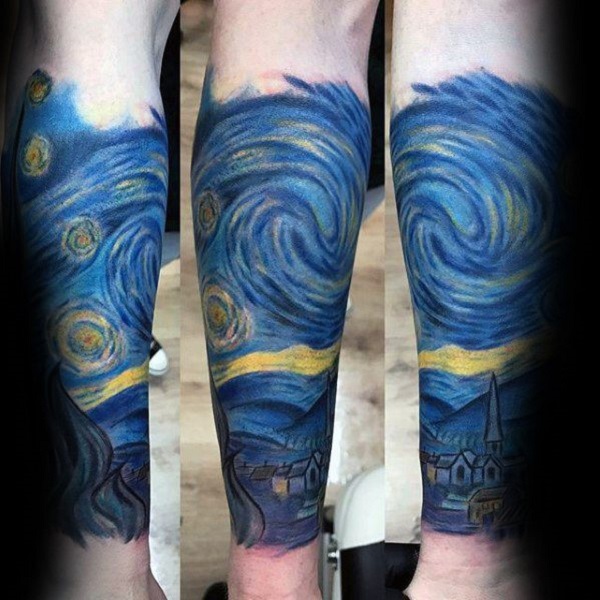 45 Amazing VINCENT VAN GOGH TATTOOS