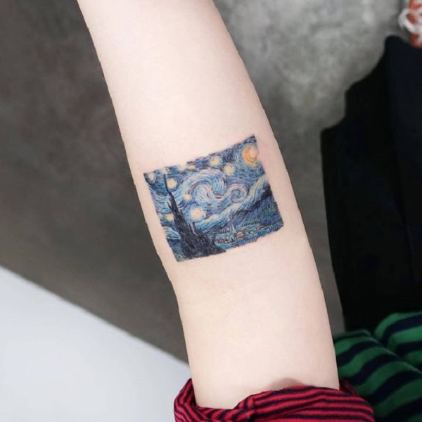 45 Amazing VINCENT VAN GOGH TATTOOS