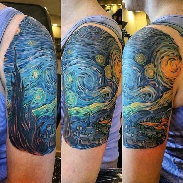 45 Amazing VINCENT VAN GOGH TATTOOS