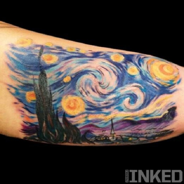 45 Amazing VINCENT VAN GOGH TATTOOS