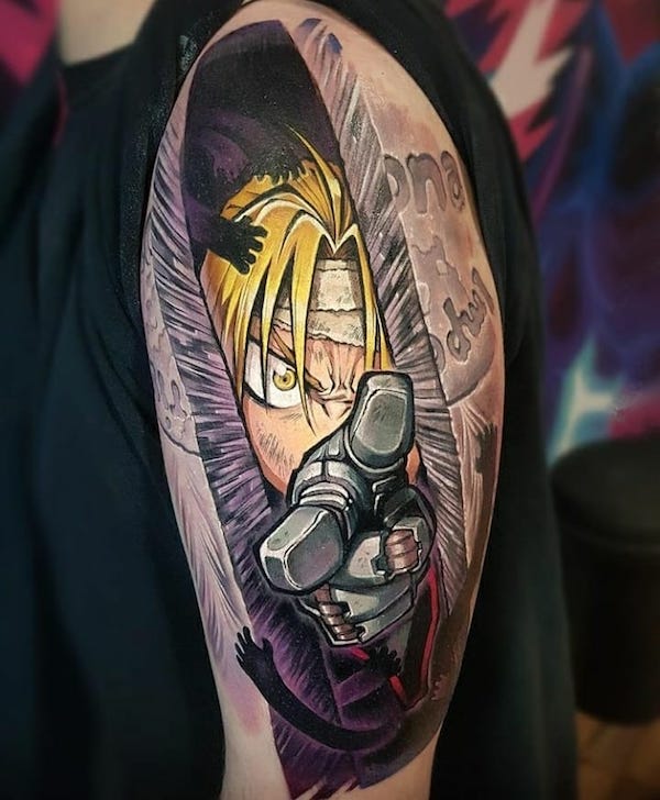 50 Unique Anime Tattoo Designs