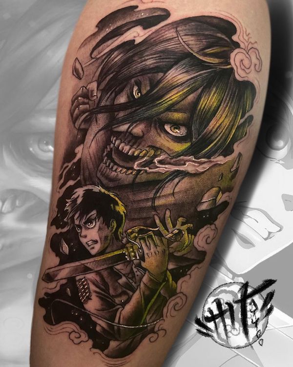 50 Unique Anime Tattoo Designs