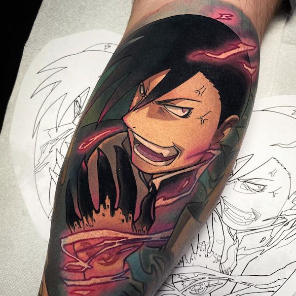 50 Unique Anime Tattoo Designs