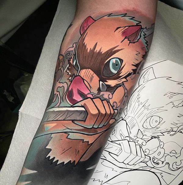 50 Unique Anime Tattoo Designs
