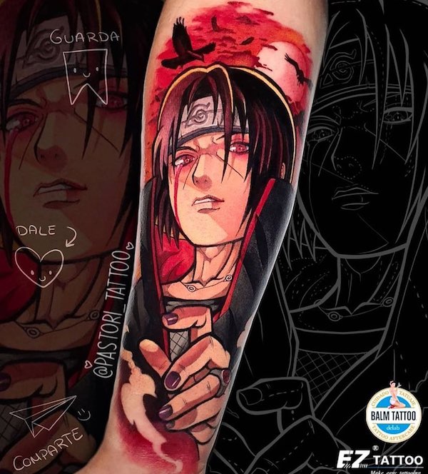 50 Unique Anime Tattoo Designs