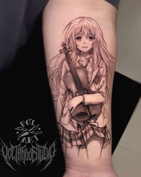 50 Unique Anime Tattoo Designs