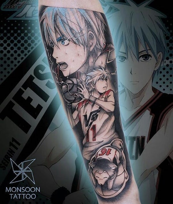 50 Unique Anime Tattoo Designs