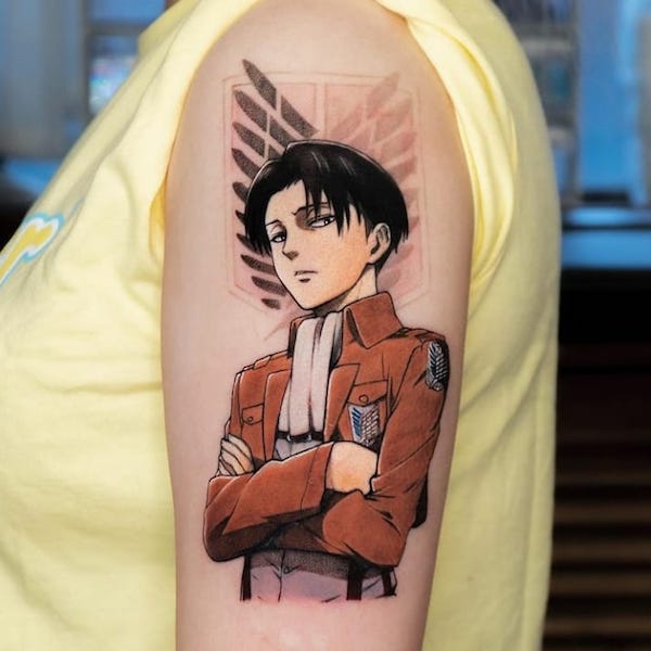 50 Unique Anime Tattoo Designs