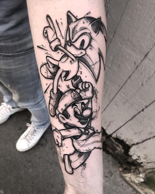 50 Unique Anime Tattoo Designs