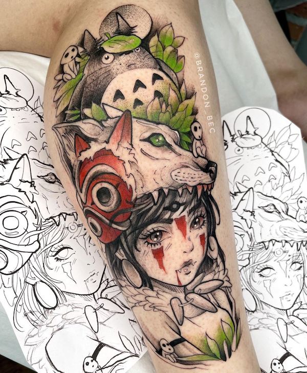 50 Unique Anime Tattoo Designs