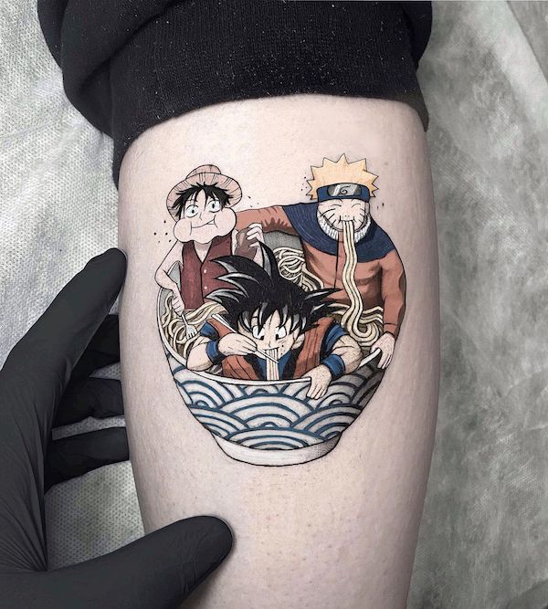 50 Unique Anime Tattoo Designs