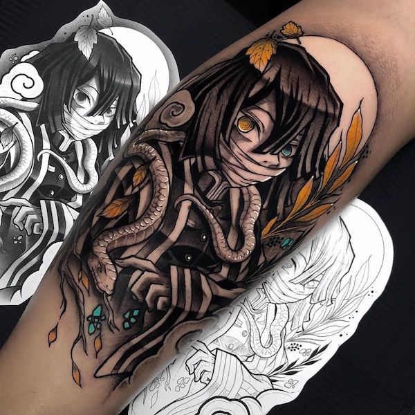 50 Unique Anime Tattoo Designs