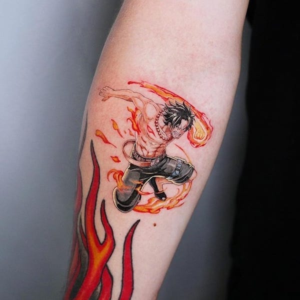 50 Unique Anime Tattoo Designs