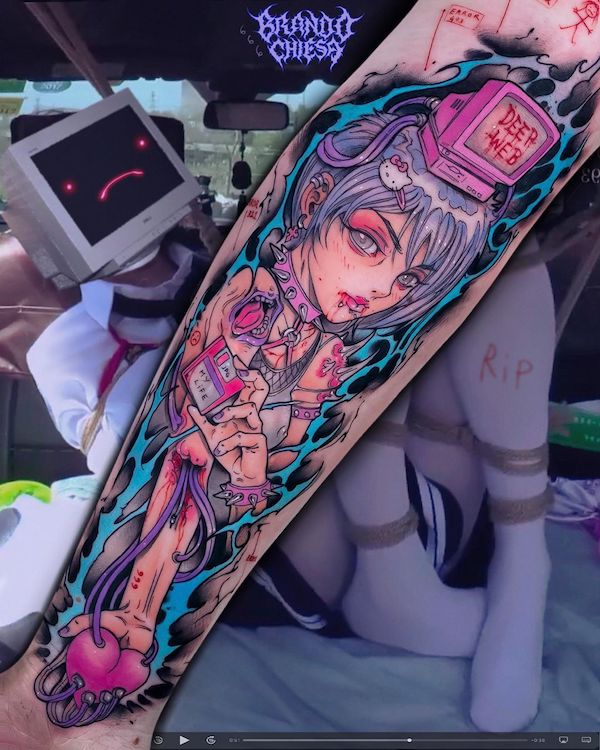 50 Unique Anime Tattoo Designs