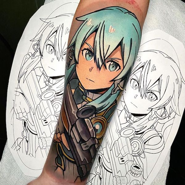 50 Unique Anime Tattoo Designs