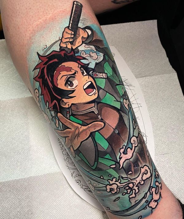50 Unique Anime Tattoo Designs