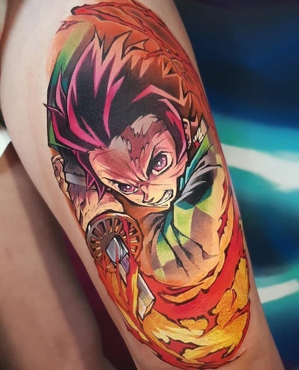 50 Unique Anime Tattoo Designs