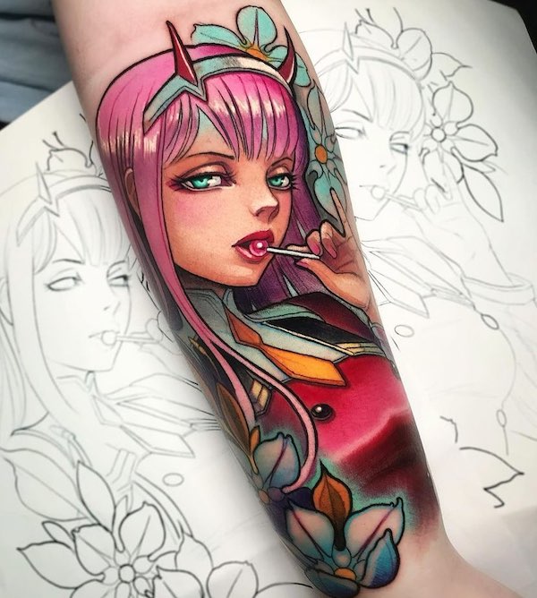 50 Unique Anime Tattoo Designs