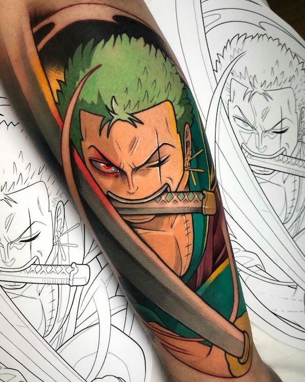 50 Unique Anime Tattoo Designs