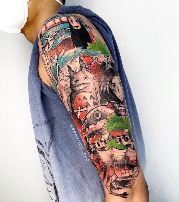 50 Unique Anime Tattoo Designs