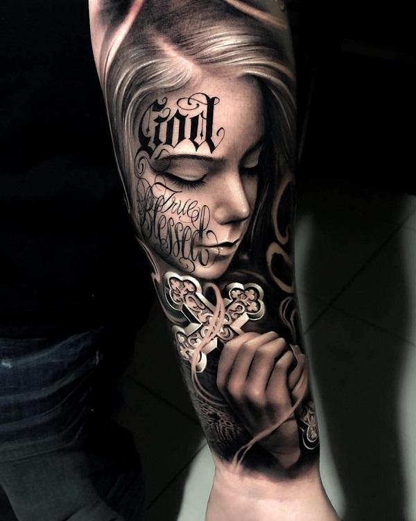 50 Creative Cross Tattoo Designs