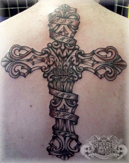 50 Creative Cross Tattoo Designs