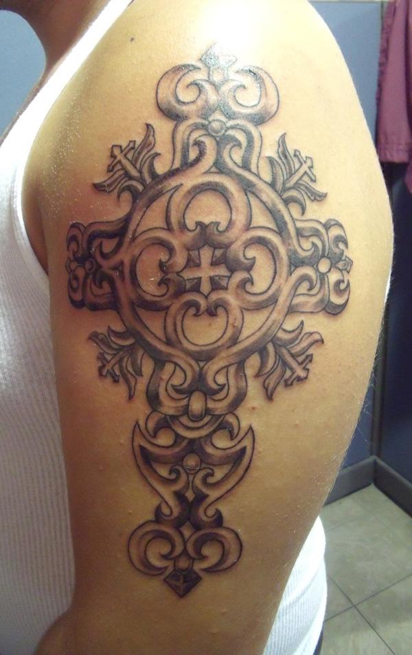 50 Creative Cross Tattoo Designs